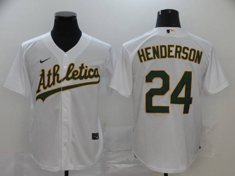 Oakland Athletics White MLB Jersey