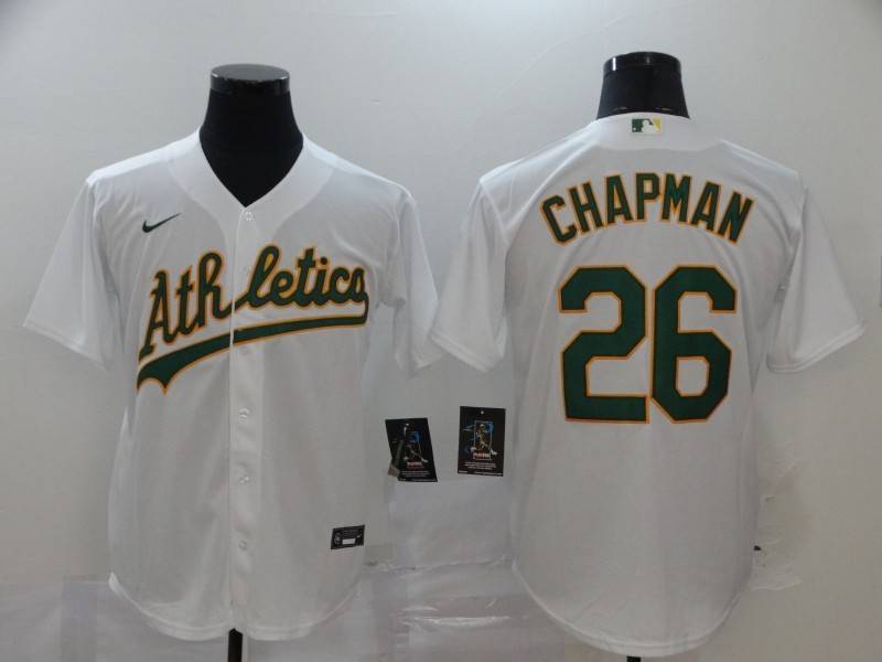 Oakland Athletics White MLB Jersey