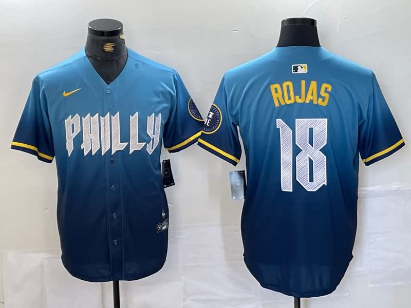 Philadelphia Phillies Blue MLB Jersey