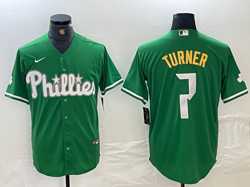 Philadelphia Phillies Green MLB Jersey