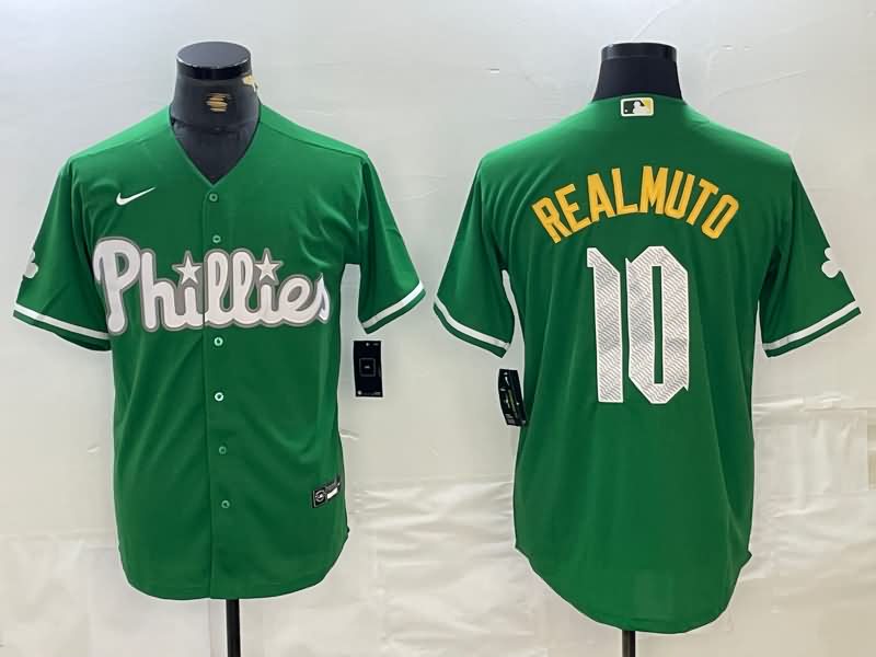 Philadelphia Phillies Green MLB Jersey