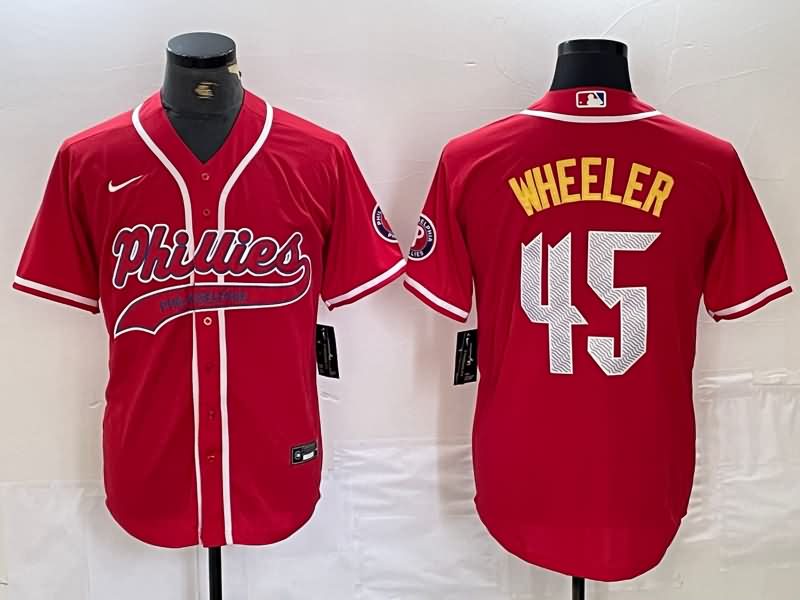 Philadelphia Phillies Red MLB Jersey 03