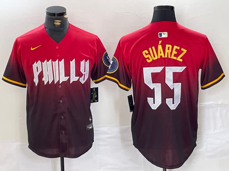 Philadelphia Phillies Red MLB Jersey 04