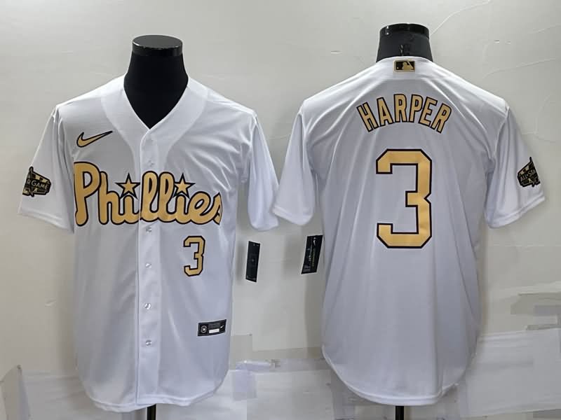 Philadelphia Phillies White ALL STAR MLB Jersey