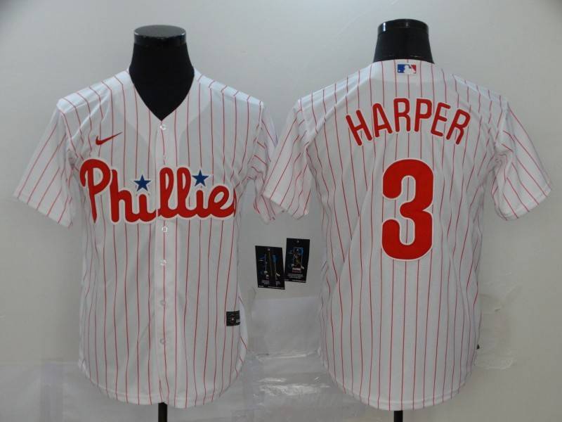 Philadelphia Phillies White MLB Jersey