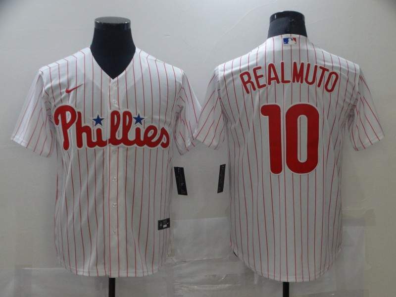 Philadelphia Phillies White MLB Jersey