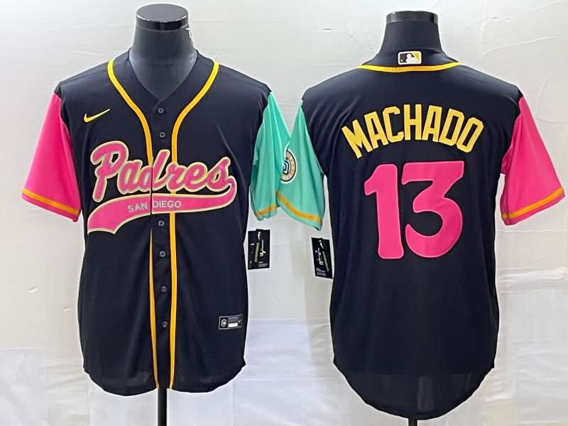 San Diego Padres Black MLB Jersey 04