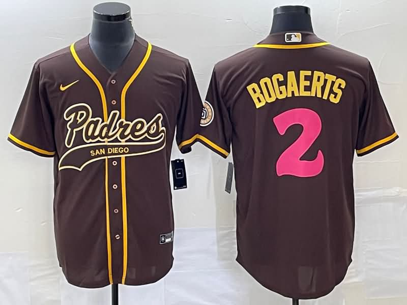 San Diego Padres Brown MLB Jersey 03