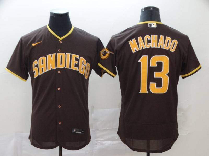 San Diego Padres Brown Elite MLB Jersey