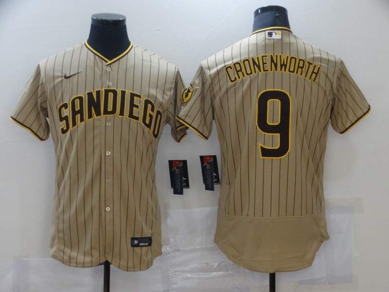 San Diego Padres Tan Elite MLB Jersey