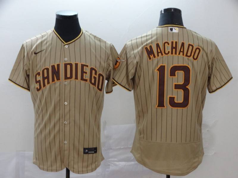 San Diego Padres Tan Elite MLB Jersey