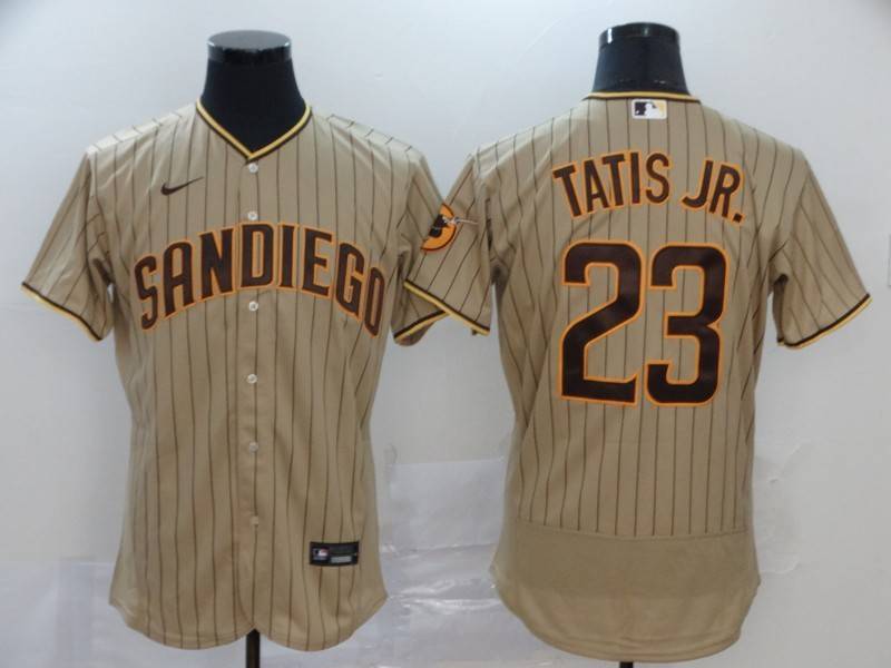 San Diego Padres Tan Elite MLB Jersey