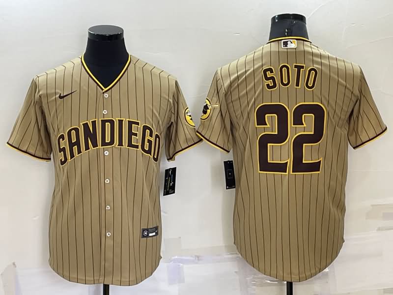 San Diego Padres Tan MLB Jersey