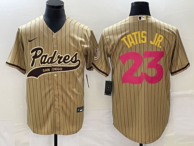 San Diego Padres Tan MLB Jersey 02