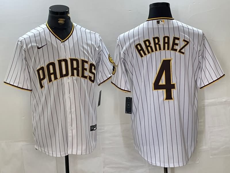 San Diego Padres White MLB Jersey