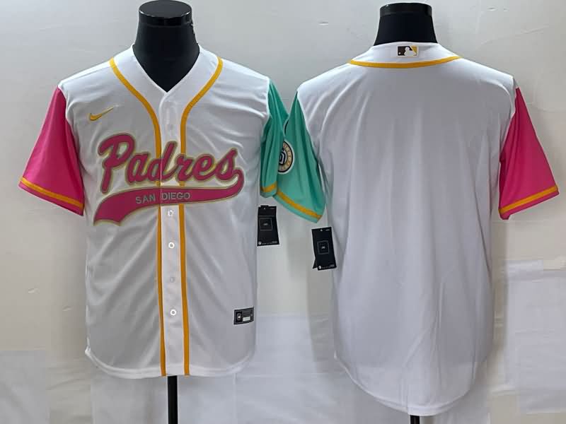 San Diego Padres White MLB Jersey 04