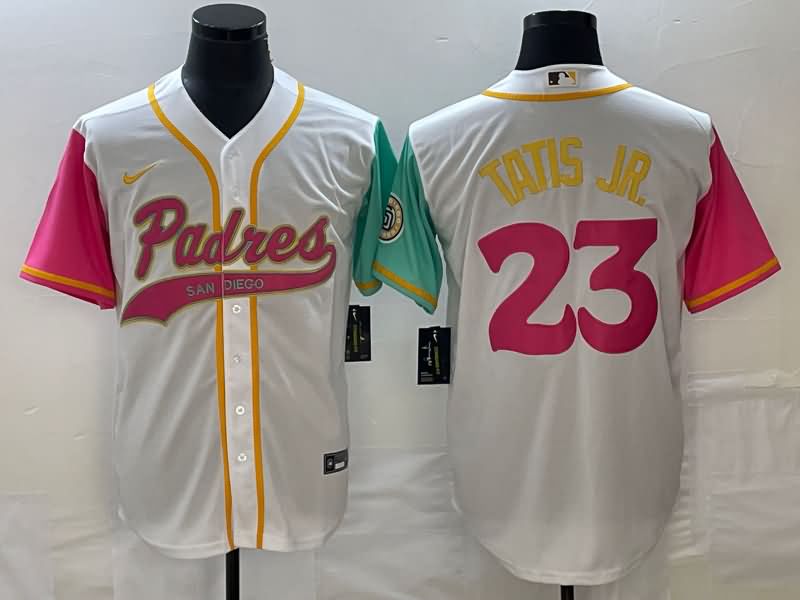 San Diego Padres White MLB Jersey 04