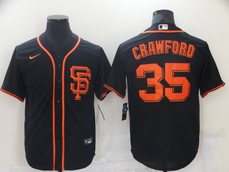 San Francisco Giants Black MLB Jersey