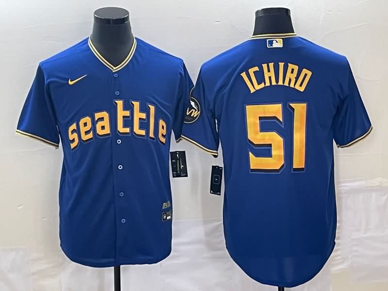 Seattle Mariners Blue MLB Jersey