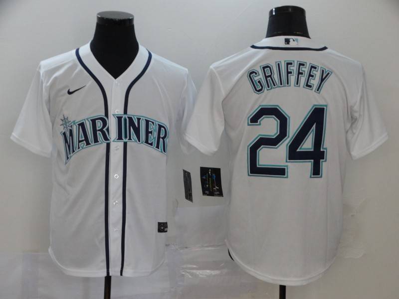 Seattle Mariners White MLB Jersey