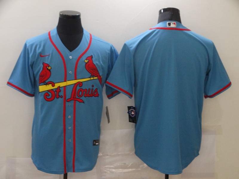 St. Louis Cardinals Light Blue MLB Jersey