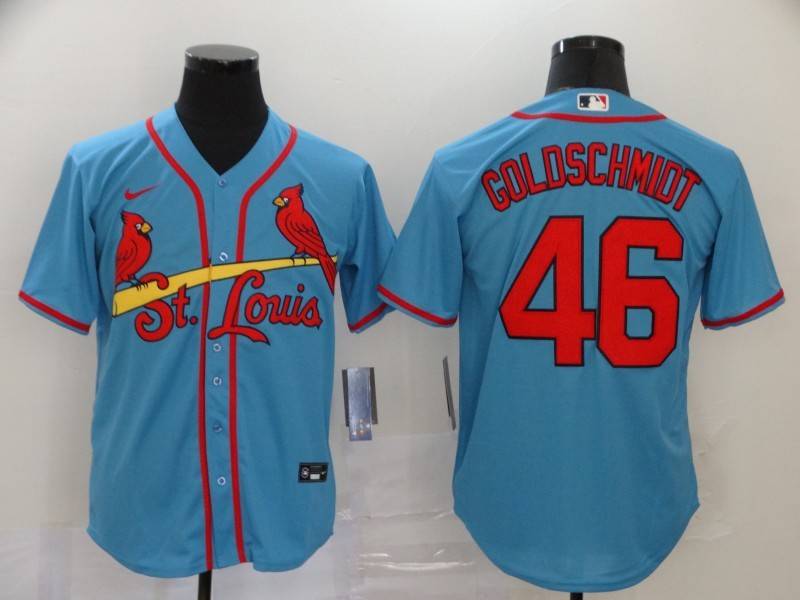 St. Louis Cardinals Light Blue MLB Jersey