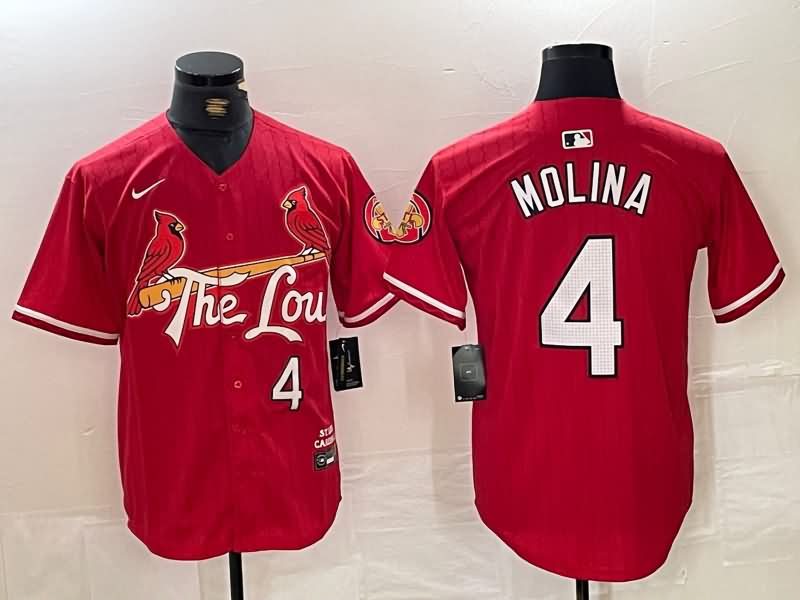 St. Louis Cardinals Red MLB Jersey 02