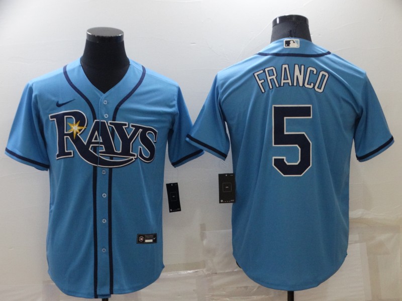 Tampa Bay Rays Light Blue MLB Jersey