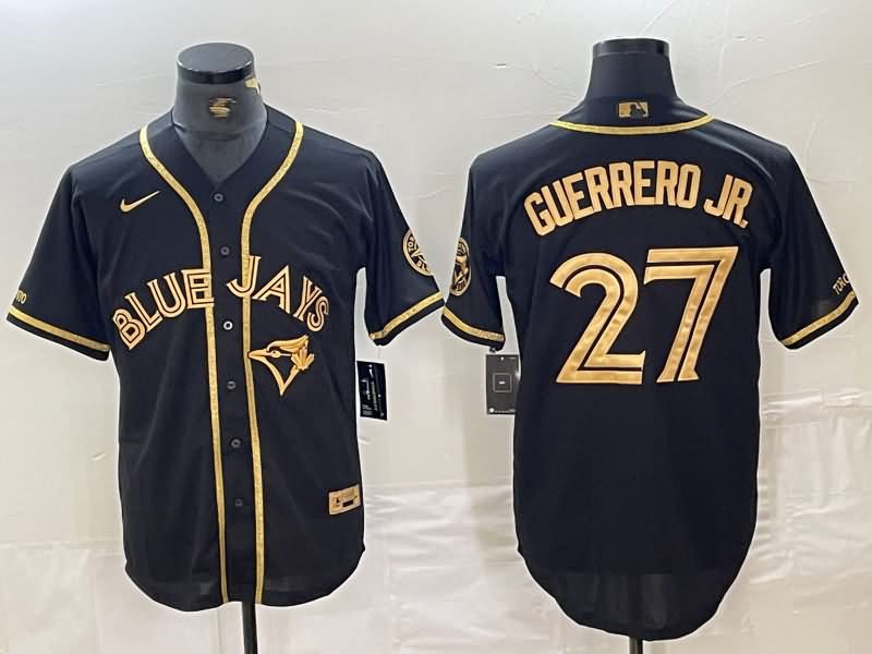 Toronto Blue Jays Black Gold MLB Jersey