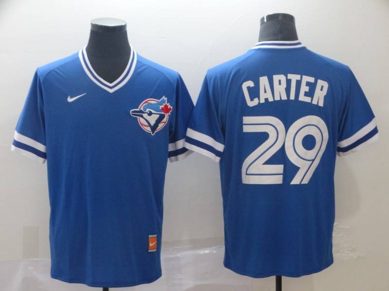 Toronto Blue Jays Blue Retro MLB Jersey