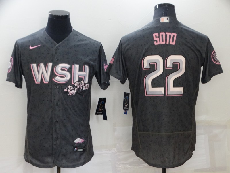 Washington Nationals Black Elite MLB Jersey