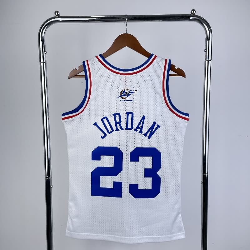 ALL-STAR 2003 White Classics Basketball Jersey (Hot Press)