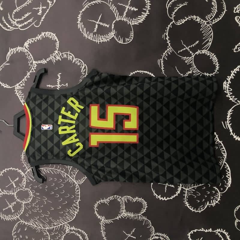 Atlanta Hawks Black Basketball Jersey (Hot Press)