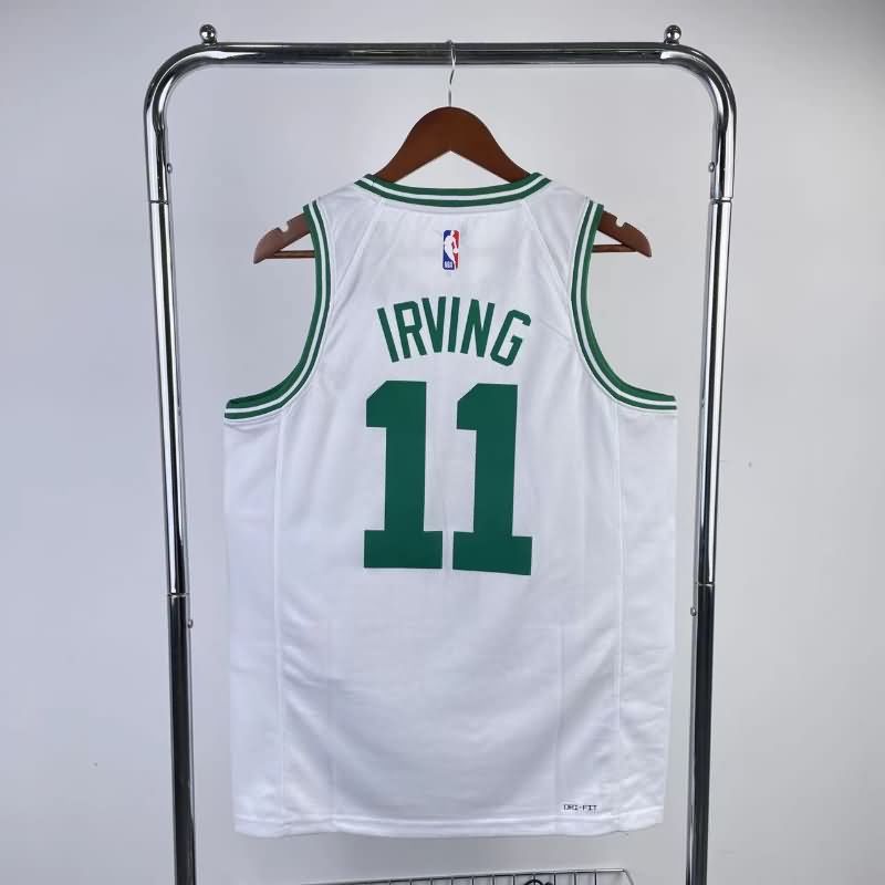 Boston Celtics 22/23 White Basketball Jersey (Hot Press)