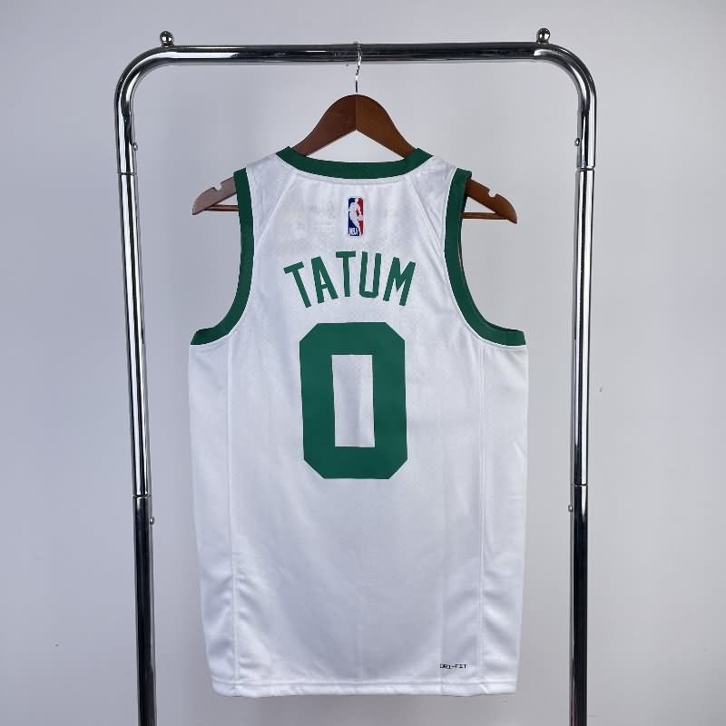 Boston Celtics 22/23 White Classics Basketball Jersey (Hot Press)