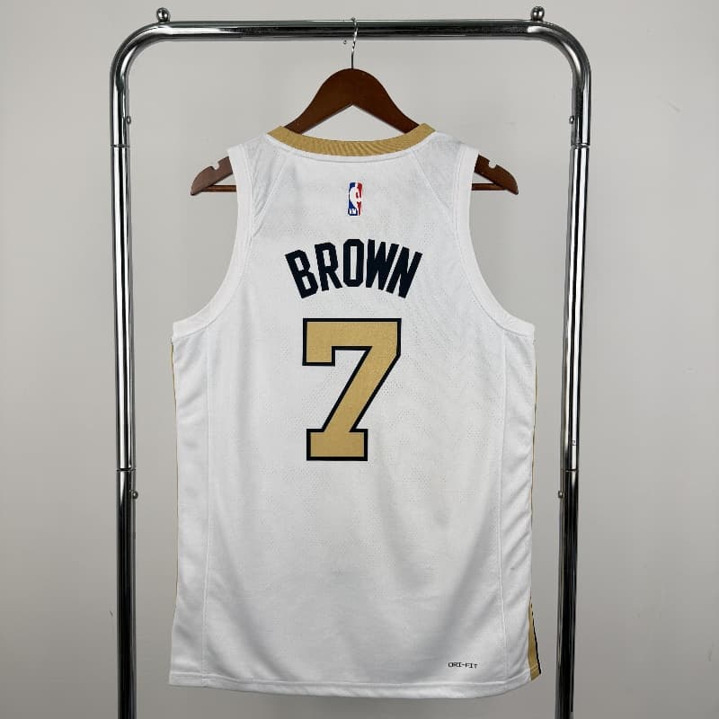 Boston Celtics 25/26 White City Basketball Jersey (Hot Press)