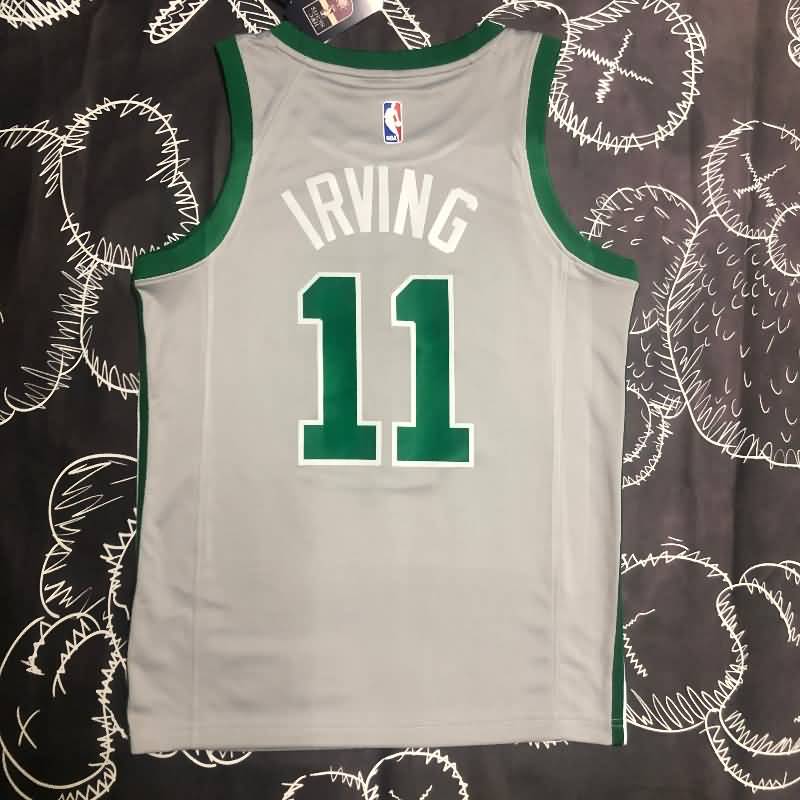 Boston Celtics Grey Basketball Jersey (Hot Press)