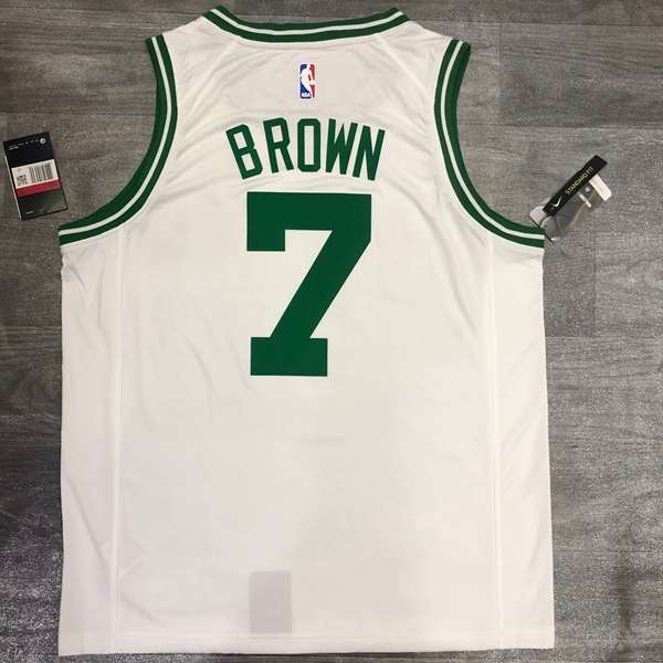 Boston Celtics White Classics Basketball Jersey (Hot Press)