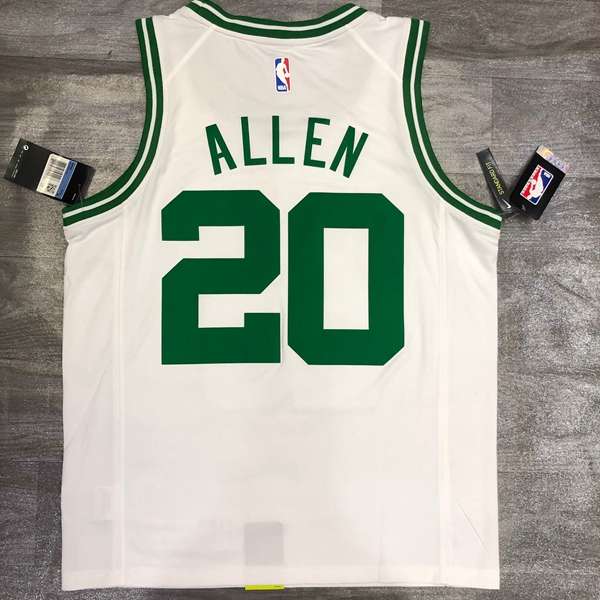 Boston Celtics White Classics Basketball Jersey (Hot Press)