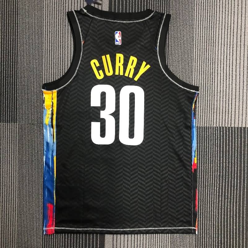 Brooklyn Nets 20/21 Black City Basketball Jersey (Hot Press)