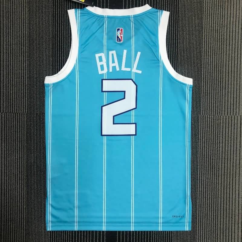 Charlotte Hornets 21/22 Green AJ Basketball Jersey (Hot Press)