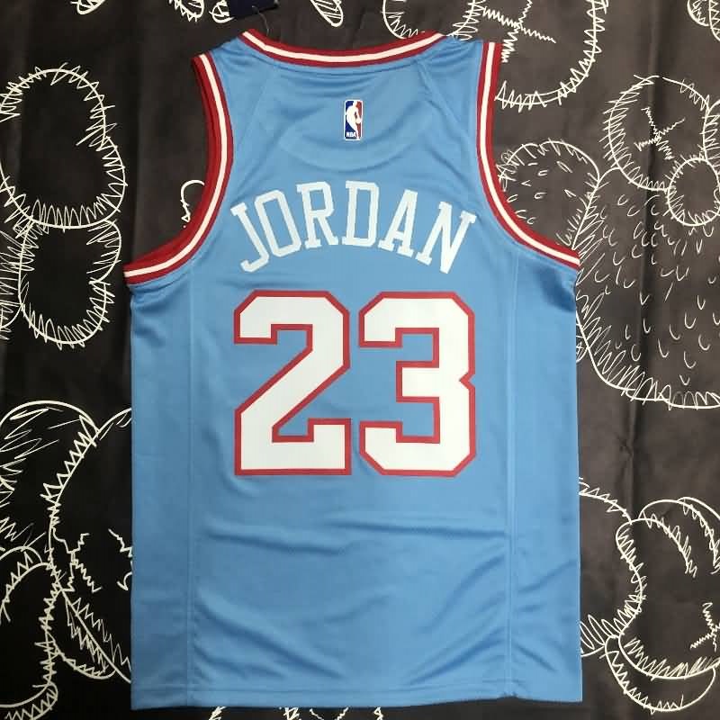 Chicago Bulls 2020 Blue City Basketball Jersey (Hot Press)