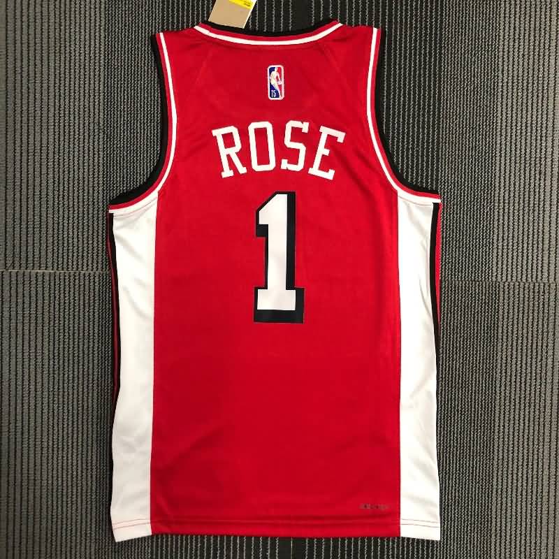 Chicago Bulls 21/22 Red City Basketball Jersey (Hot Press)