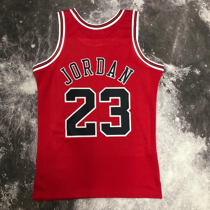 Chicago Bulls 1997/98 Red Classics Basketball Jersey (Hot Press)