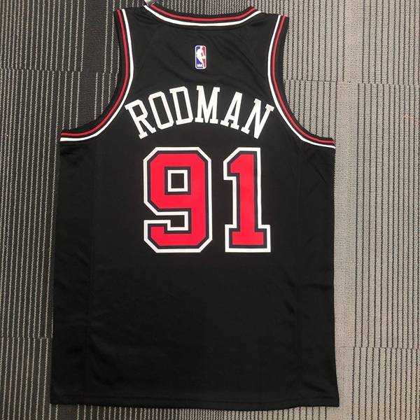 Chicago Bulls Black Classics Basketball Jersey (Hot Press)