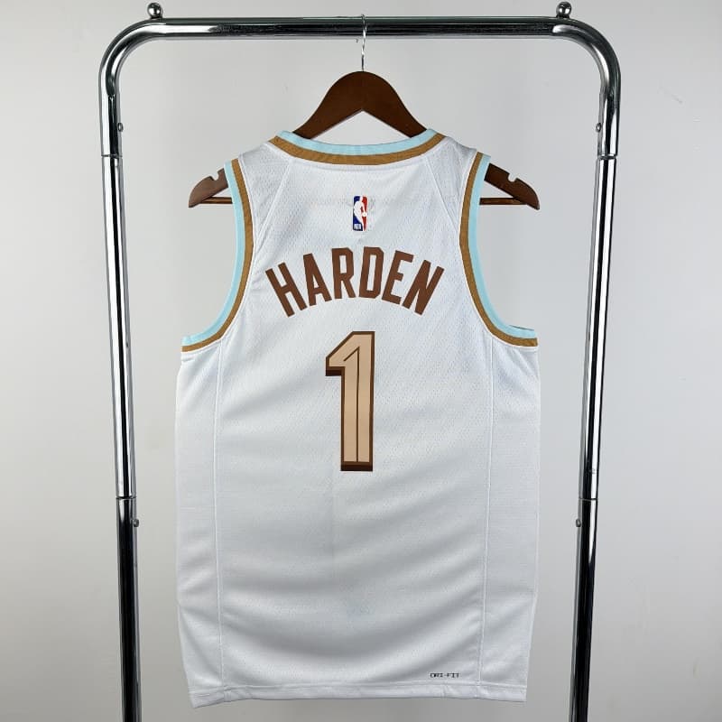 Cleveland Cavaliers 22/23 White City Basketball Jersey (Hot Press)