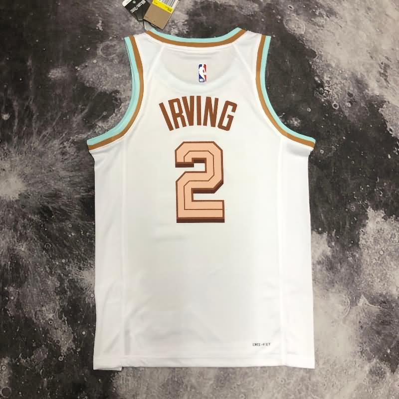 Cleveland Cavaliers 22/23 White City Basketball Jersey (Hot Press)