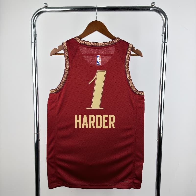 Cleveland Cavaliers 23/24 Red City Basketball Jersey (Hot Press)