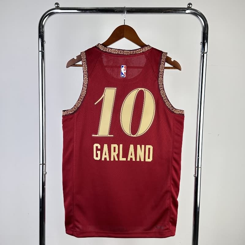 Cleveland Cavaliers 23/24 Red City Basketball Jersey (Hot Press)