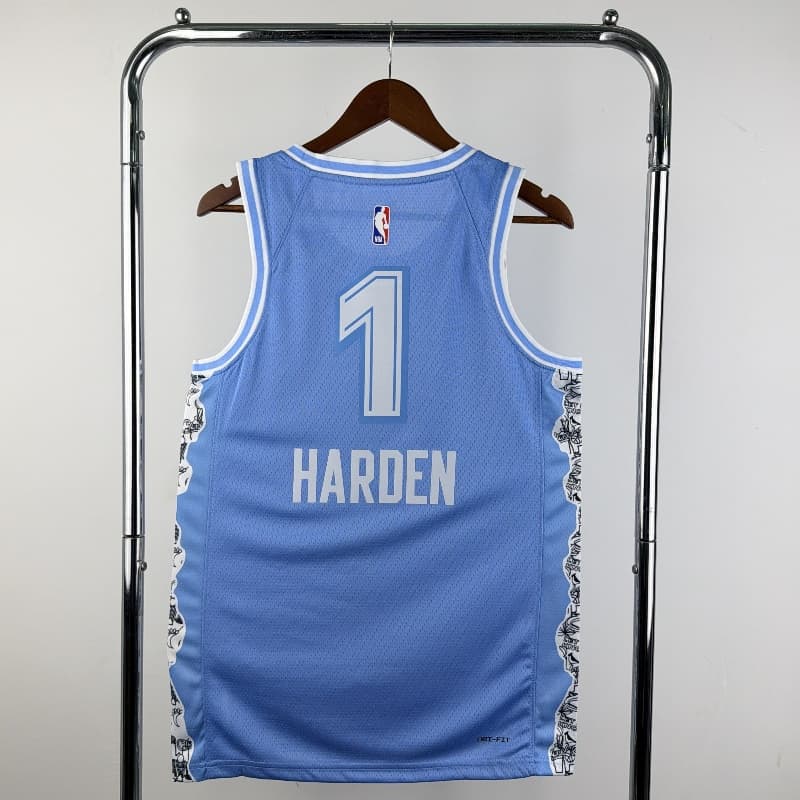 Cleveland Cavaliers 24/25 Blue City Basketball Jersey (Hot Press)